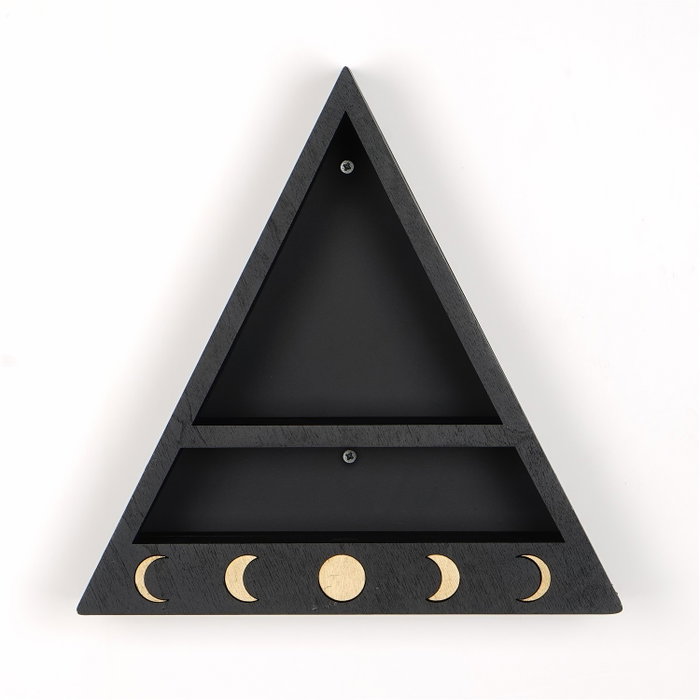 Hanah Home Estantería de Pared Cry001-S Negro Hanah Home Estantería de Pared Cry001-S Negro